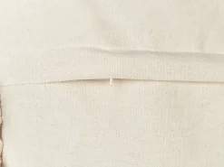 Set di 2 cuscini OLEARIA Cotone 45 x 45 cm Beige Tinta unita