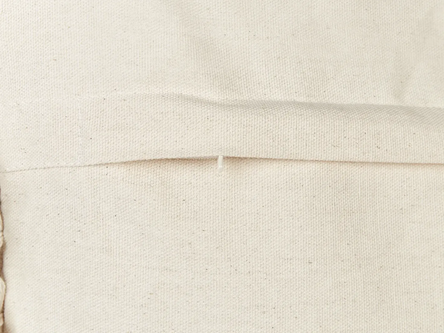 Set di 2 cuscini OLEARIA Cotone 45 x 45 cm Beige Tinta unita