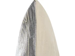 Set di 2 cuscini OUJDA Cotone 50 x 50 cm Argento Trama geometrica
