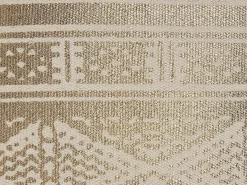 Set di 2 cuscini OUJDA Cotone 50 x 50 cm Oro Trama geometrica