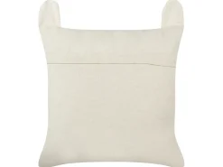 Set di 2 cuscini PANDAPAW Cotone 45 x 45 cm Bianco