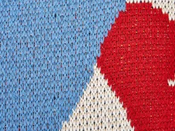 Set di 2 cuscini PASHOT Cotone 45 x 45 cm Blu