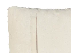 Set di 2 cuscini PATTAN Cotone 45 x 45 cm Beige Trama geometrica