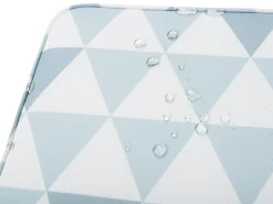 Set di 2 cuscini per sedie FIJI 29 x 38 cm Blu