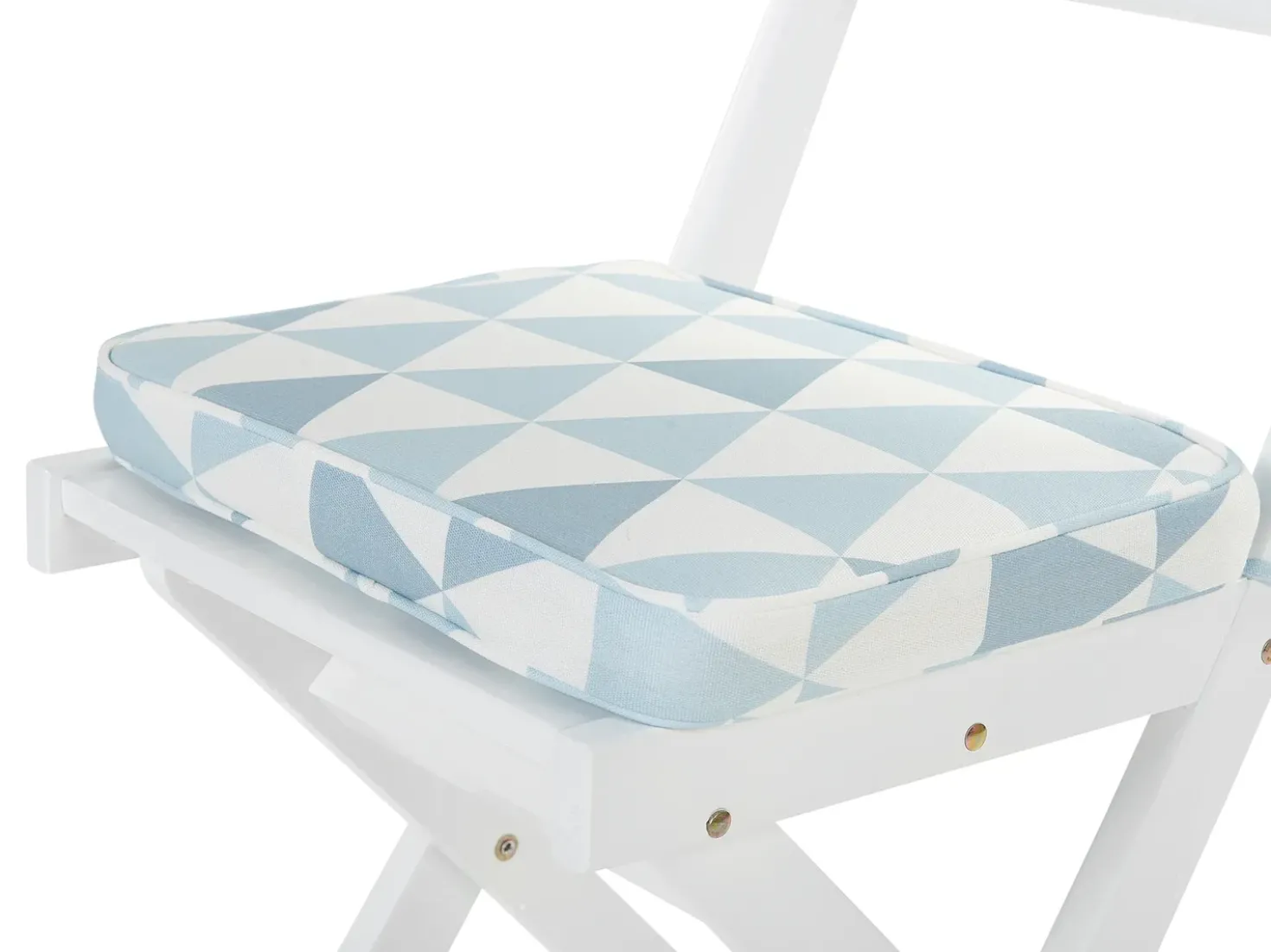 Set di 2 cuscini per sedie FIJI 29 x 38 cm Blu