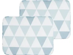 Set di 2 cuscini per sedie FIJI 29 x 38 cm Blu