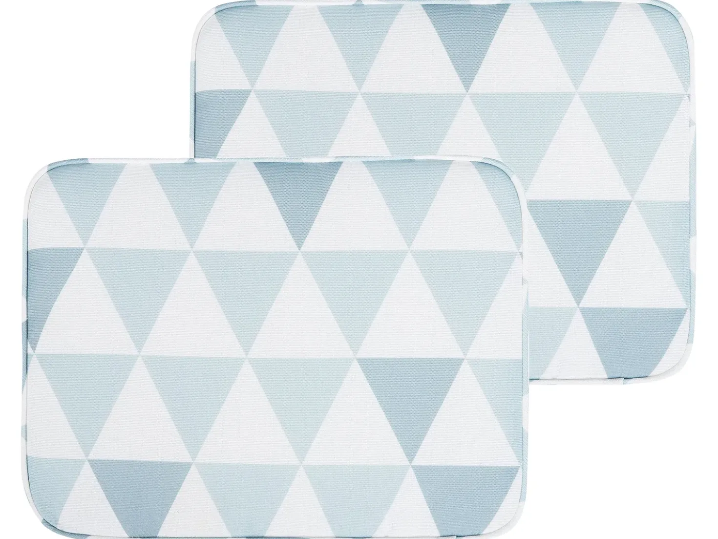 Set di 2 cuscini per sedie FIJI 29 x 38 cm Blu