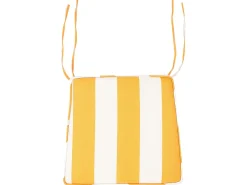 Set di 2 cuscini per sedie TERNI 37 x 34 cm Giallo
