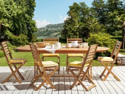 Set di 6 cuscini per sedie TOLVE 39 x 31 cm Giallo