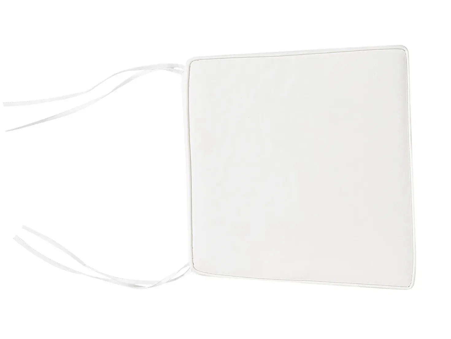 Set di 2 cuscini per sedie TERNI 37 x 34 cm Bianco sporco