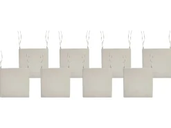Set di 8 cuscini per sedie SASSARI PREMIUM 46 x 46 cm Tortora