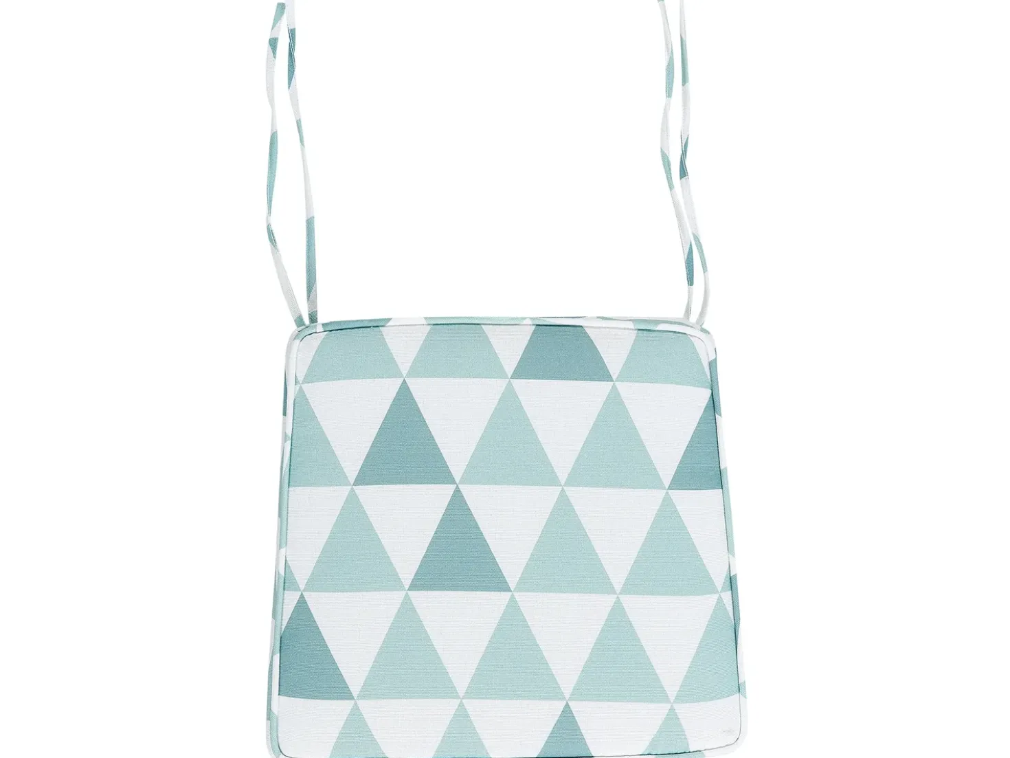 Set di 2 cuscini per sedie TERNI 37 x 34 cm Azzurro