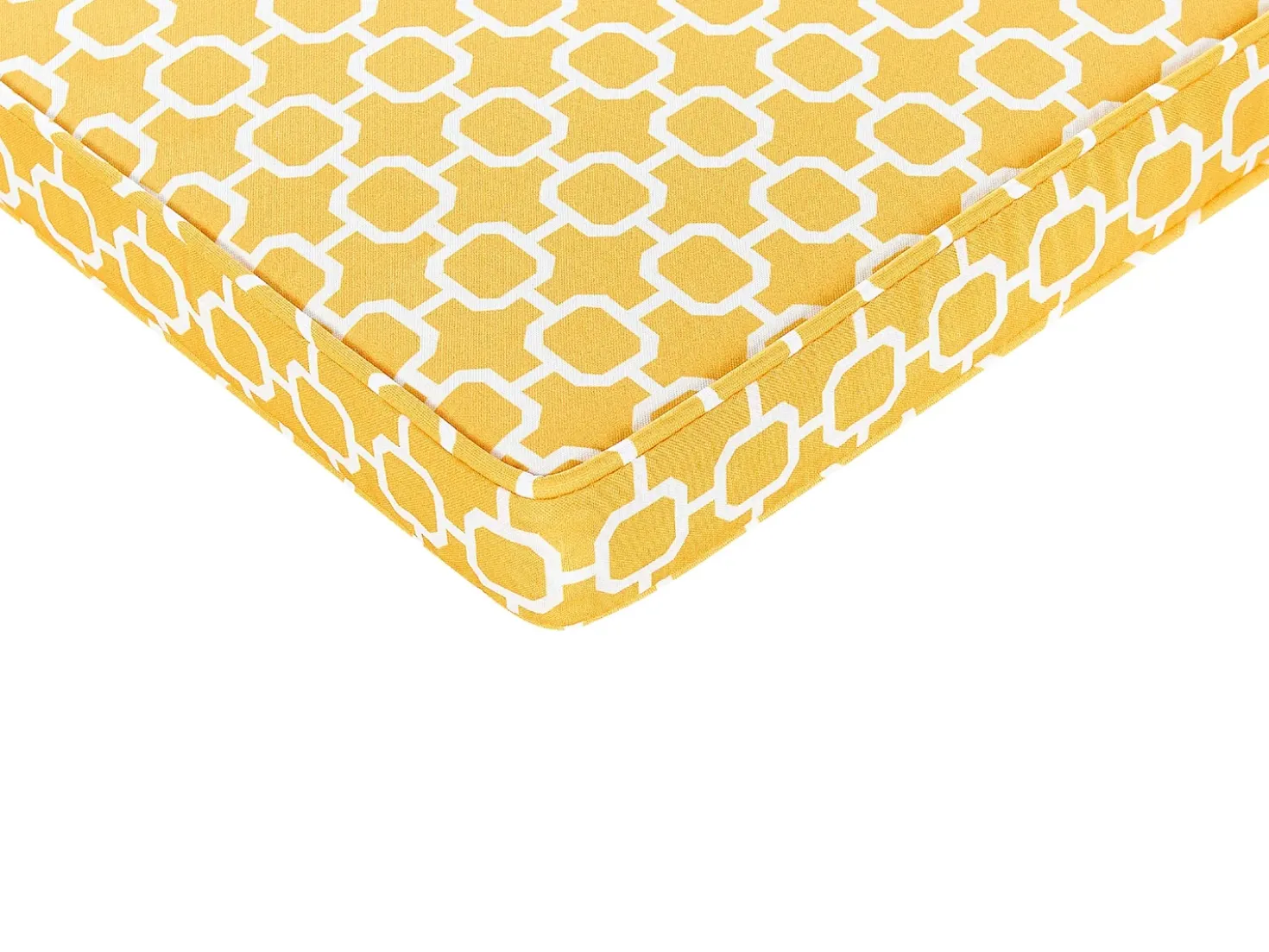 Set di 6 cuscini per sedie TOLVE 39 x 31 cm Giallo