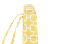 Set di 2 cuscini per sedie TERNI 37 x 34 cm Giallo