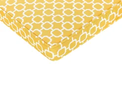 Set di 2 cuscini per sedie TERNI 37 x 34 cm Giallo