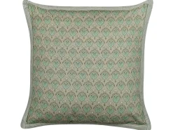 Set di 2 cuscini PICTUS Velluto 45 x 45 cm Verde Trama di piante