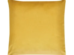 Set di 2 cuscini PINUS Velluto 45 x 45 cm Giallo Trama geometrica