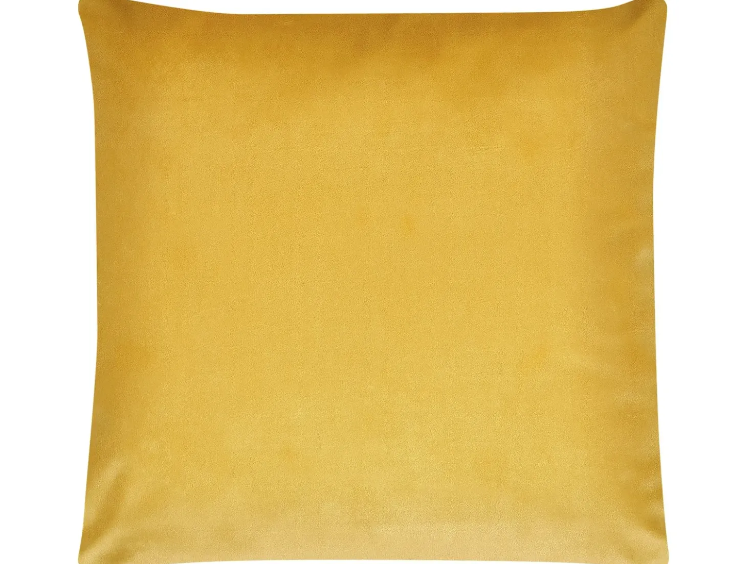 Set di 2 cuscini PINUS Velluto 45 x 45 cm Giallo Trama geometrica