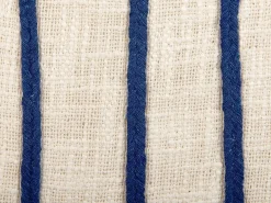 Set di 2 cuscini PLEIONE Cotone 45 x 45 cm Blu marino Trama geometrica