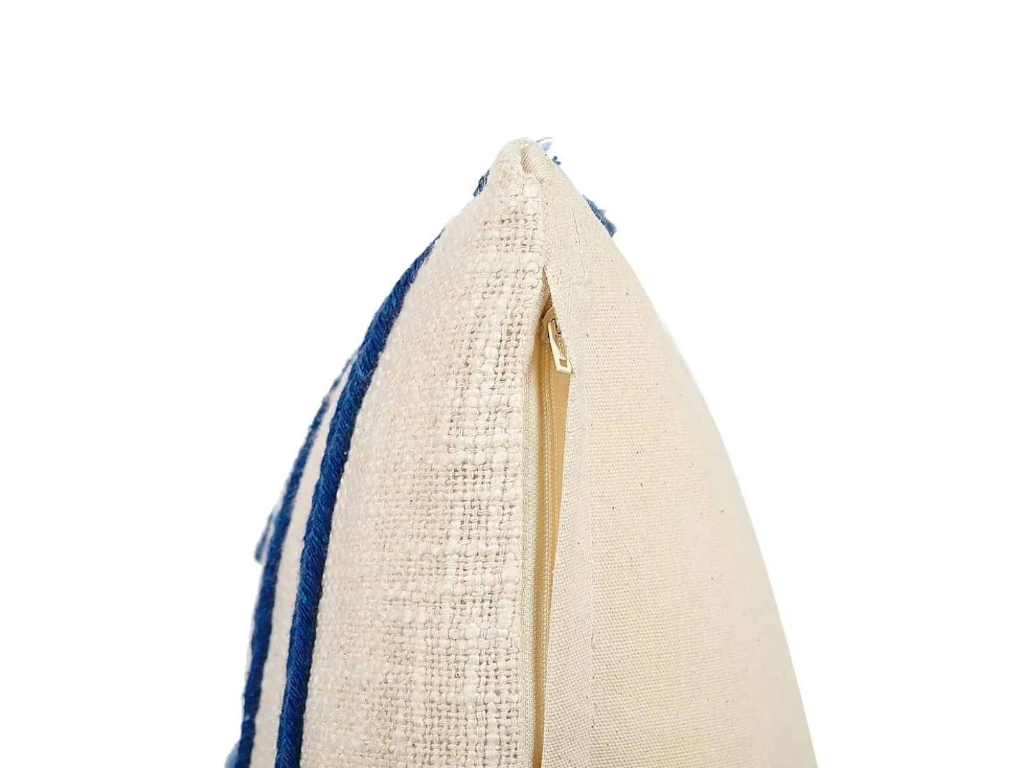 Set di 2 cuscini PLEIONE Cotone 45 x 45 cm Blu marino Trama geometrica
