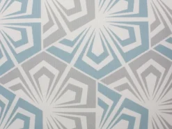 Set di 2 cuscini PRIMROSE 45 x 45 cm Azzurro Trama Ikat