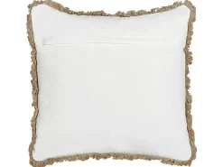 Set di 2 cuscini PSILOTALES Cotone 45 x 45 cm Beige Trama floreale