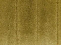 Set di 2 cuscini PUMILA Finta pelliccia 45 x 45 cm Verde oliva A strisce