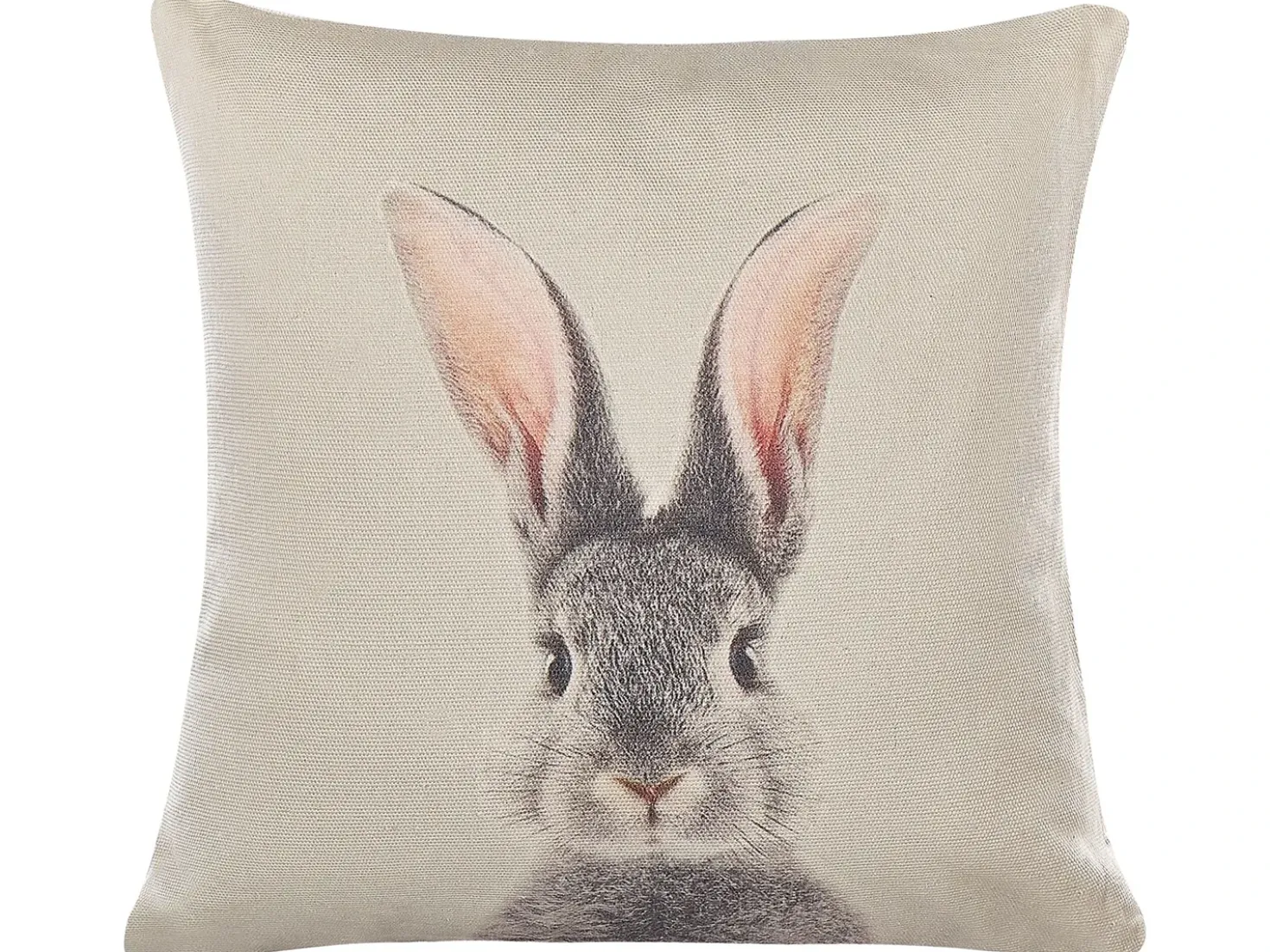 Set di 2 cuscini QUERCUS 45 x 45 cm Tortora Trama animale