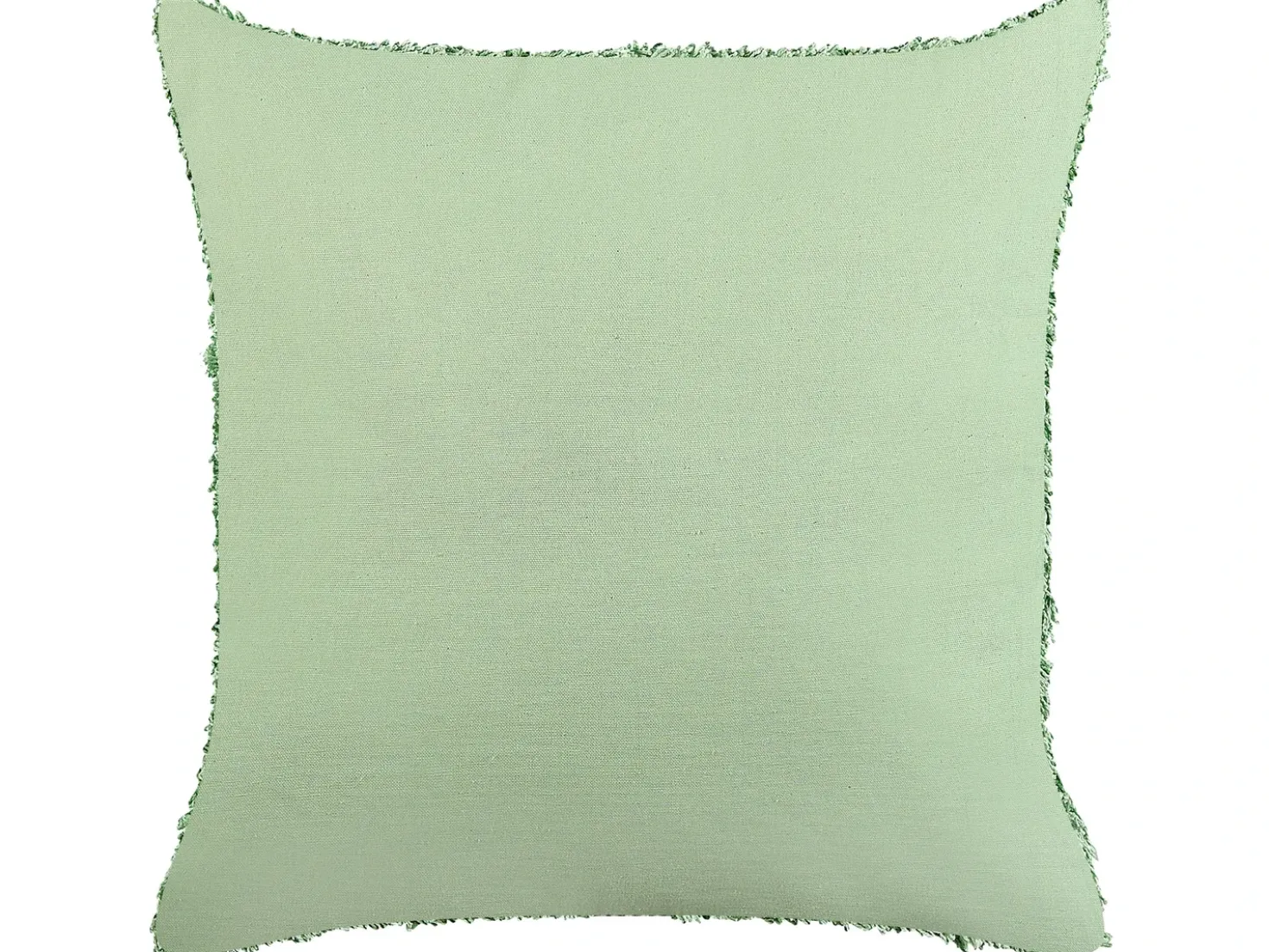 Set di 2 cuscini RHOEO Cotone 45 x 45 cm Verde chiaro
