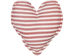 Set di 2 cuscini RUBIA Cotone 45 x 45 cm Rosso A strisce