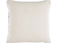 Set di 2 cuscini SALIZAR Cotone 45 x 45 cm Nero Trama geometrica