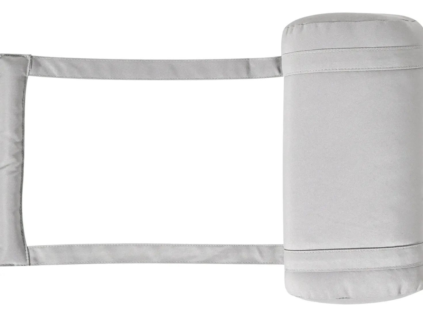 Set di 6 cuscini schienale/seduta JAVA/AMANTEA PREMIUM 50 x 71 cm Grigio chiaro