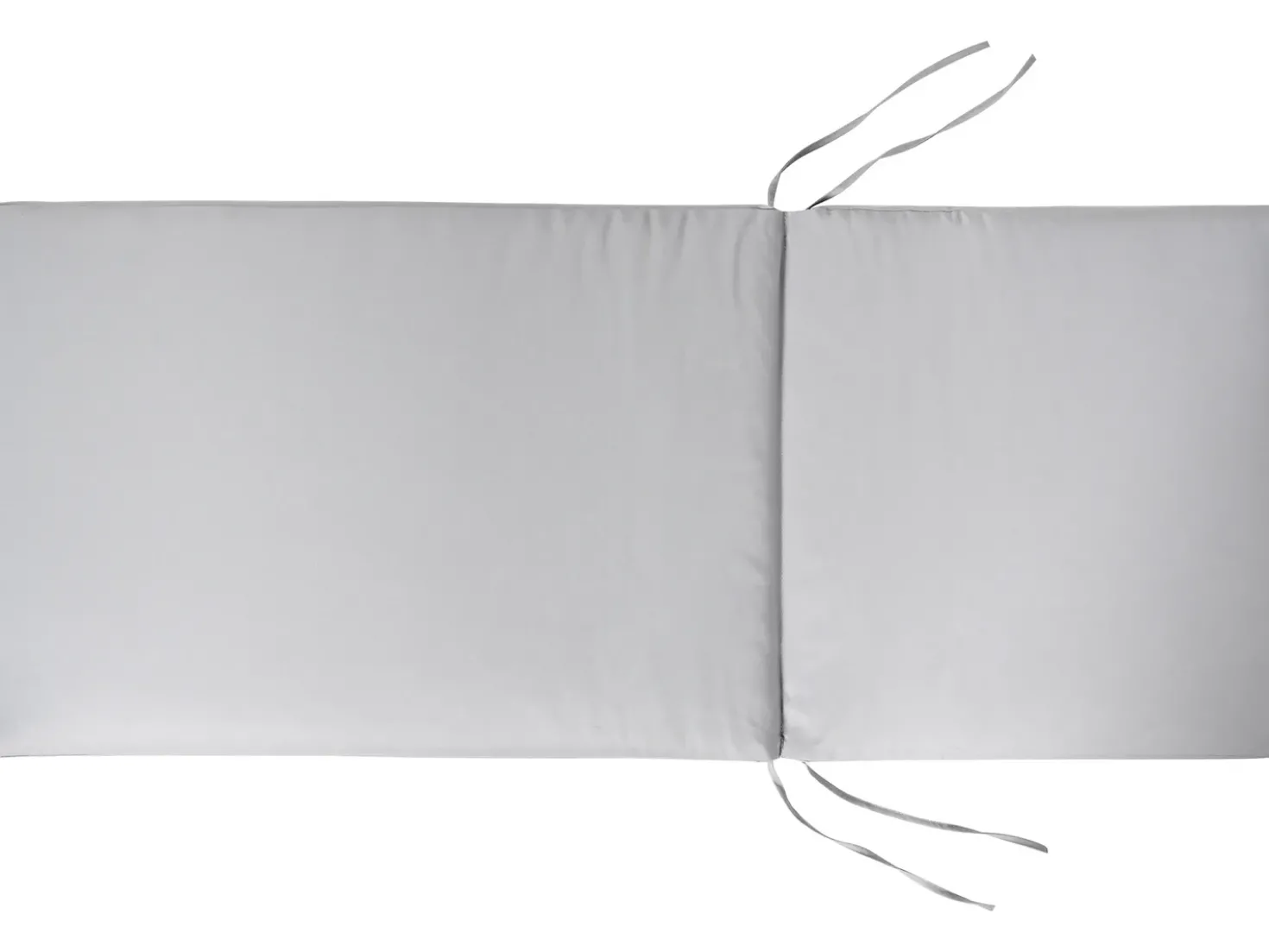 Set di 6 cuscini schienale/seduta JAVA/AMANTEA PREMIUM 50 x 71 cm Grigio chiaro