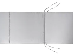 Set di 6 cuscini schienale/seduta JAVA/AMANTEA PREMIUM 50 x 71 cm Grigio chiaro