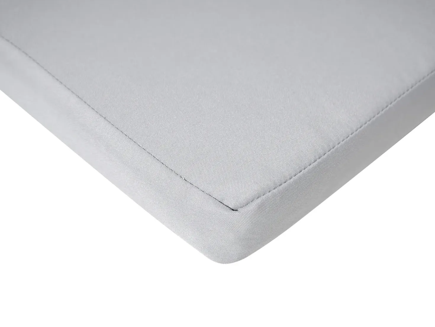 Set di 6 cuscini schienale/seduta JAVA/AMANTEA PREMIUM 50 x 71 cm Grigio chiaro