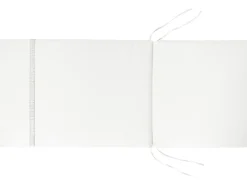 Set di 2 cuscini Schiena/Seduta JAVA/AMANTEA PREMIUM 50 x 71 cm Bianco sporco