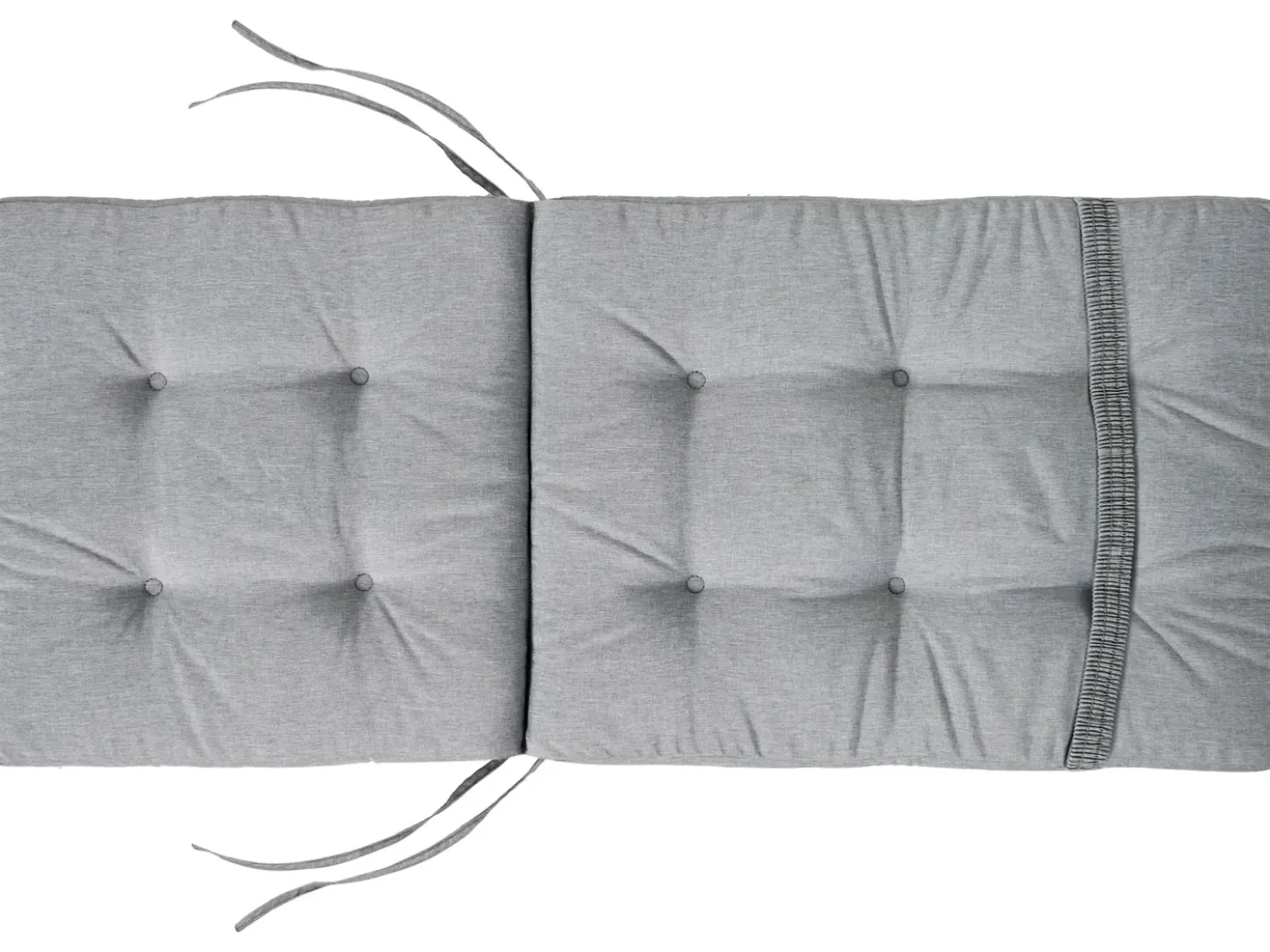 Set di 2 cuscini Schiena/Seduta MAUI PREMIUM Grigio melange