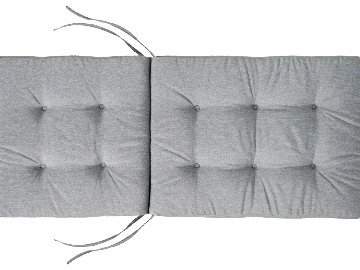 Set di 2 cuscini Schiena/Seduta MAUI PREMIUM Grigio melange