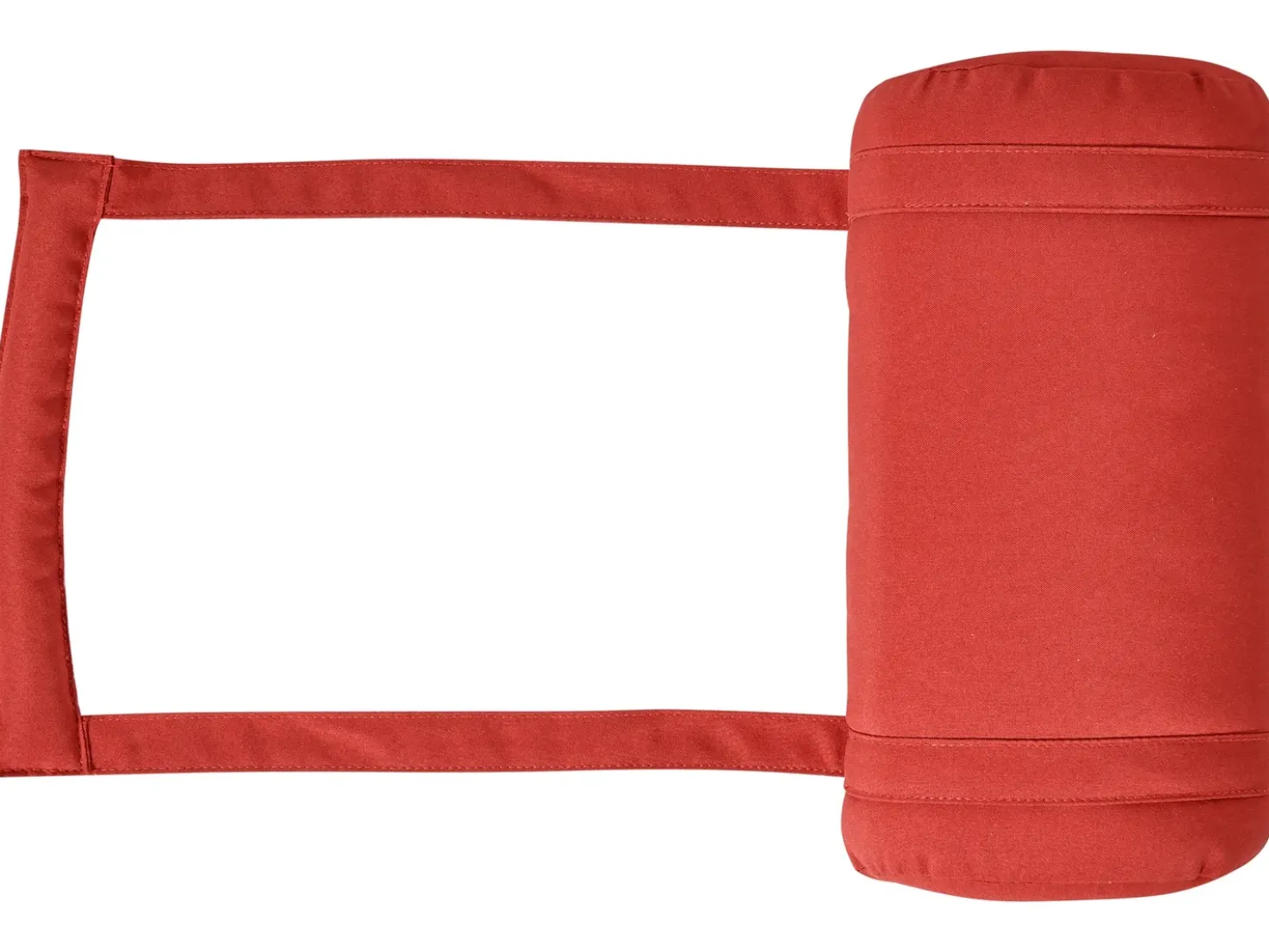 Set di 2 cuscini Schiena/Seduta JAVA/AMANTEA PREMIUM 50 x 71 cm Rosso