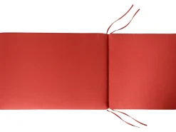 Set di 2 cuscini Schiena/Seduta JAVA/AMANTEA PREMIUM 50 x 71 cm Rosso