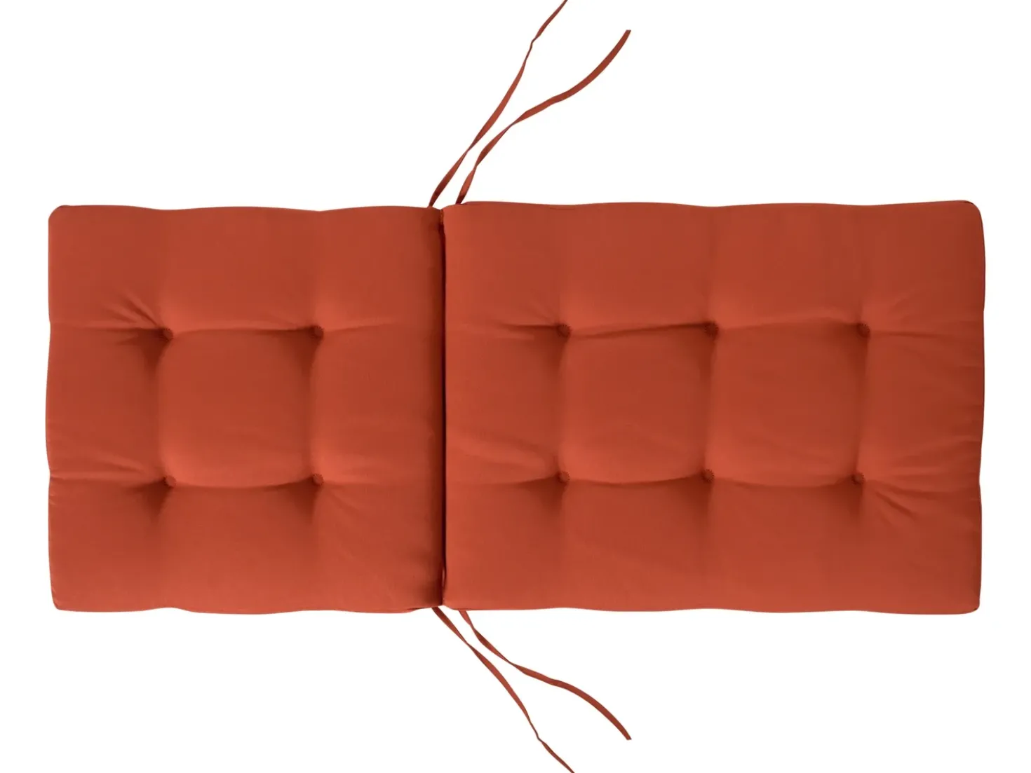 Set di 2 cuscini Schiena/Seduta MAUI PREMIUM Rosso