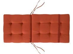 Set di 2 cuscini Schiena/Seduta MAUI PREMIUM Rosso