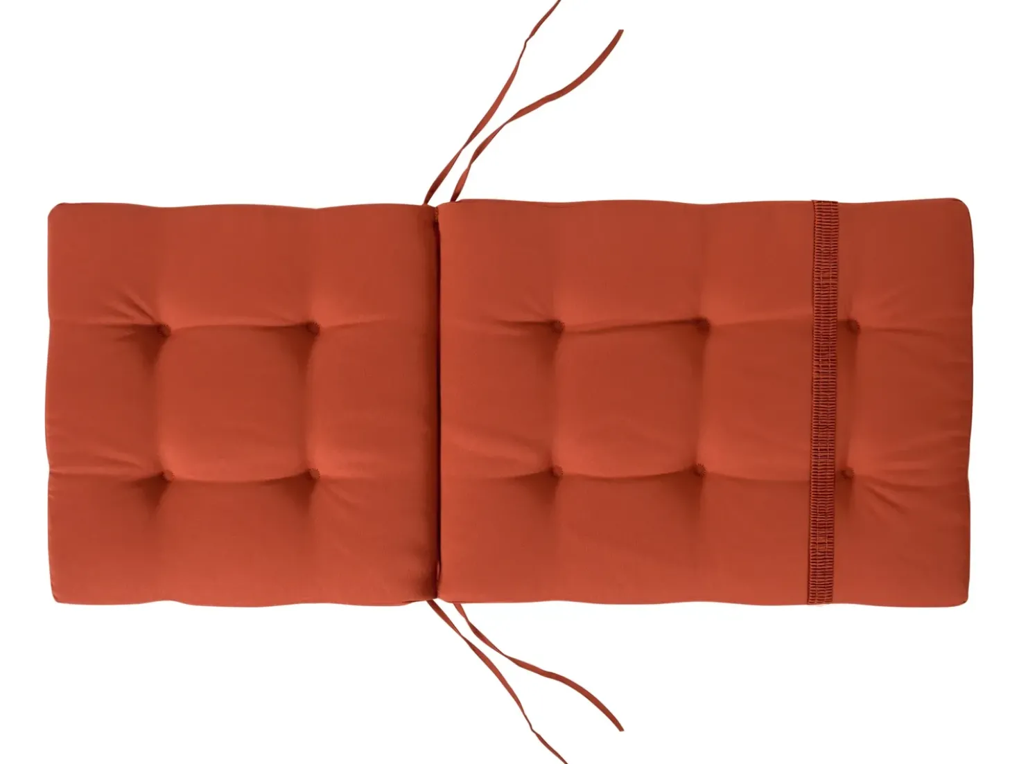 Set di 2 cuscini Schiena/Seduta MAUI PREMIUM Rosso