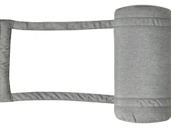 Set di 2 cuscini Schiena/Seduta JAVA/AMANTEA PREMIUM 50 x 71 cm Grigio melange