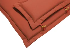 Set di 6 Cuscini Schiena/Seduta JAVA/AMANTEA 50 x 70 cm Rosso scuro