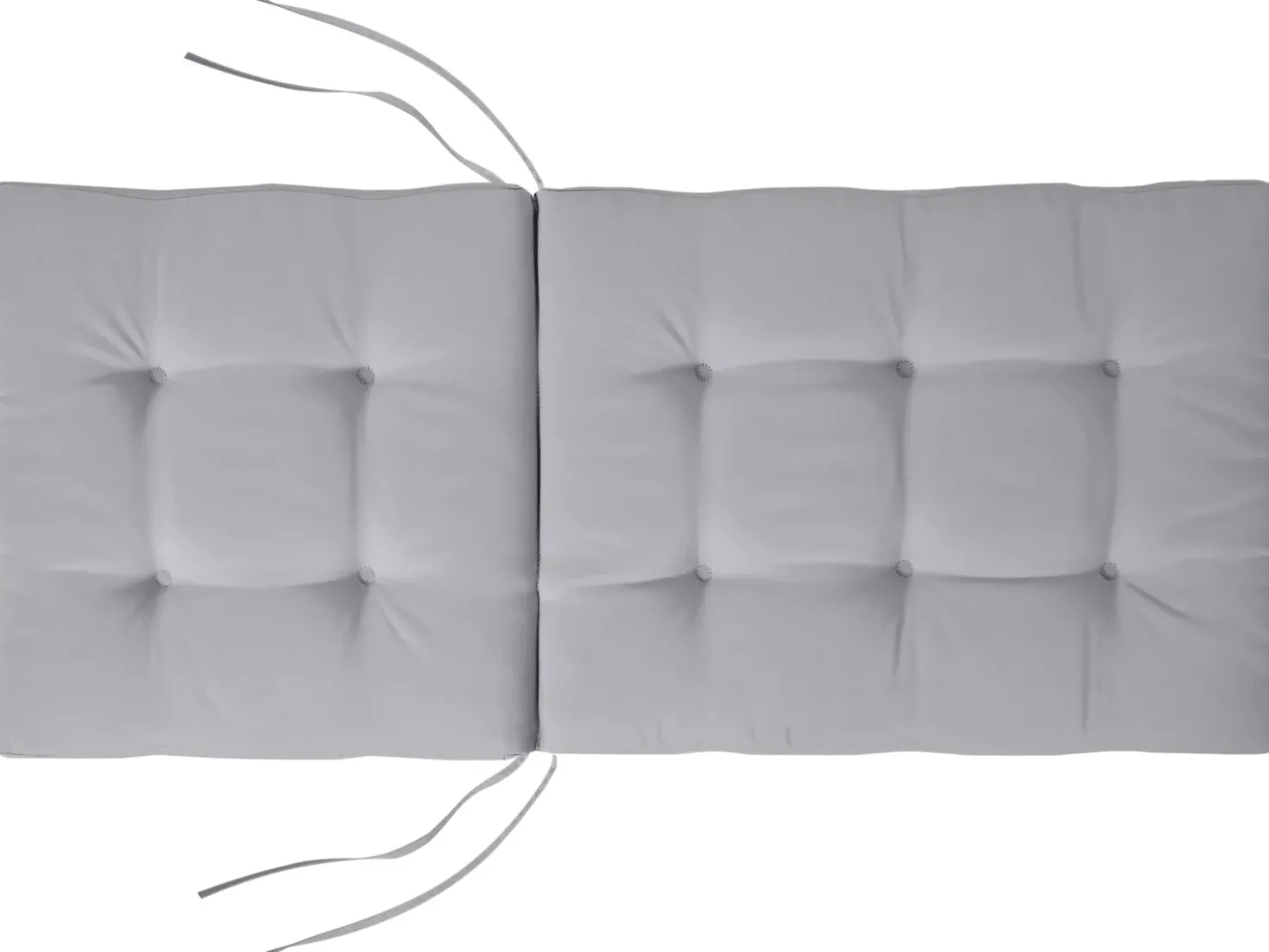 Set di 8 Cuscini Schiena/Seduta MAUI PREMIUM Grigio chiaro