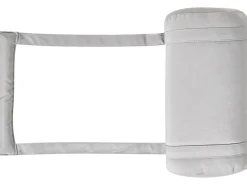 Set di 2 cuscini Schiena/Seduta JAVA/AMANTEA PREMIUM 50 x 71 cm Grigio chiaro