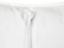 Set di 2 cuscini SENECIA Bouclé 45 x 45 cm Bianco sporco Tinta unita