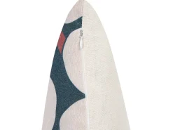 Set di 2 cuscini SESBANIA 45 x 45 cm Multicolore Trama floreale