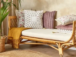 Set di 2 cuscini SETOSA Cotone 45 x 45 cm Multicolore Trama geometrica